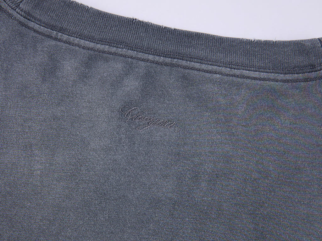 Fantasy Cat Embroidered T-shirt