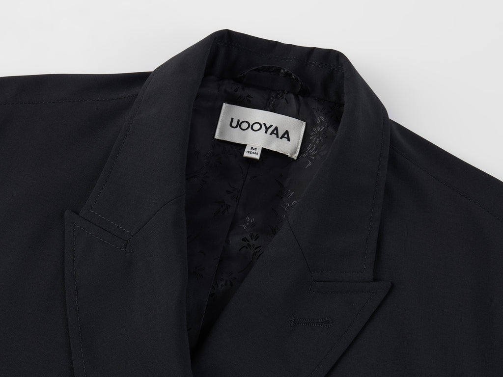 Bambi Embroidered Double-Breasted Blazer