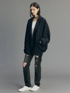 Bambi Embroidered Double-Breasted Blazer