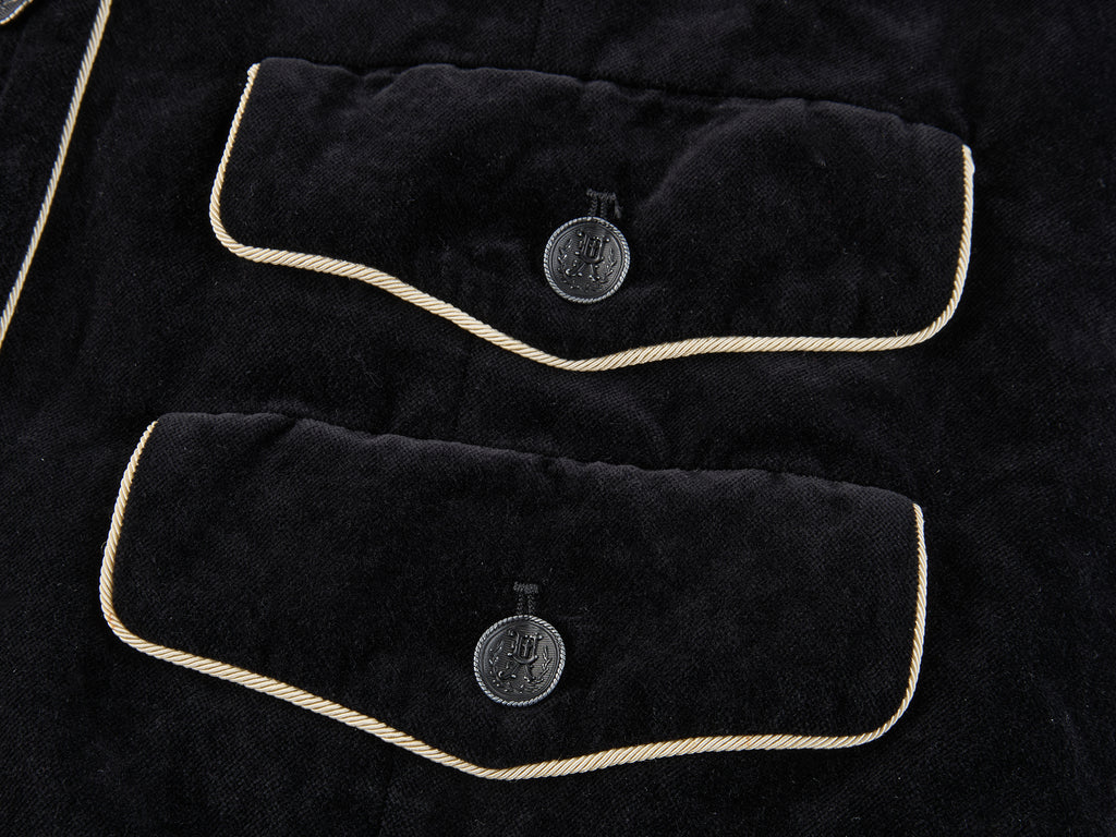 Contrast Napoleon Military Jacket