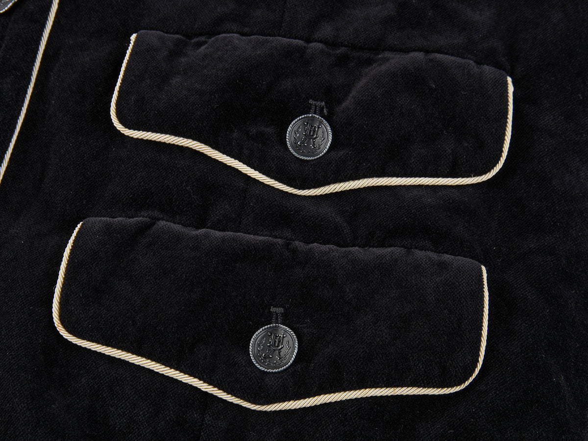 Contrast Napoleon Military Jacket