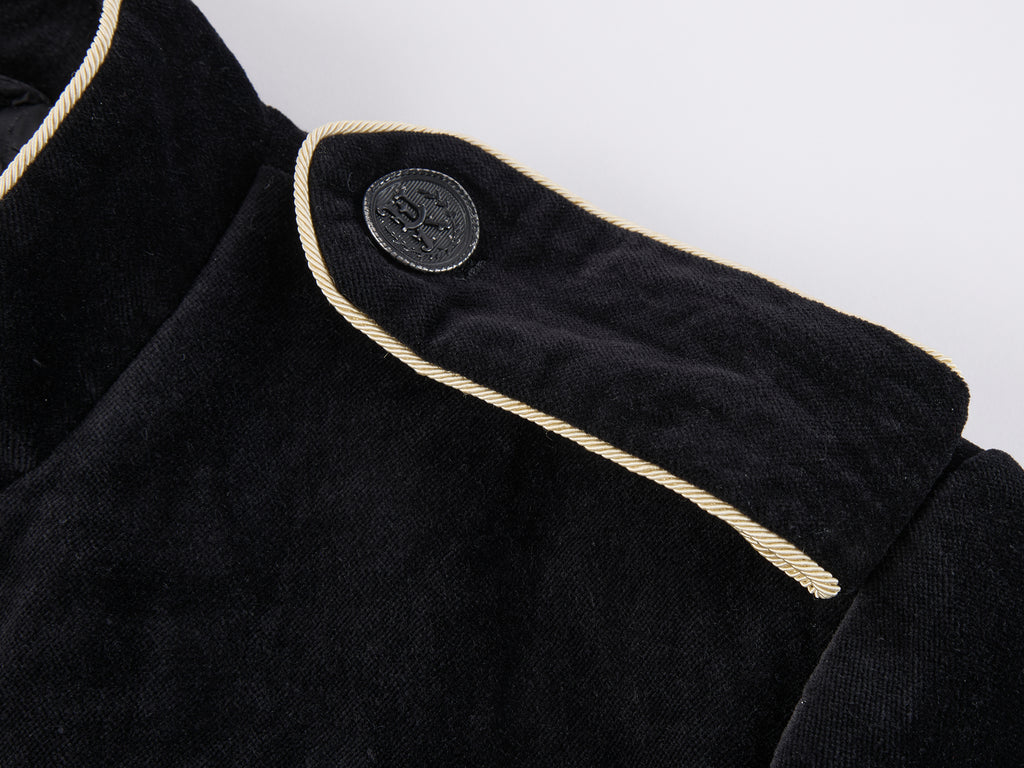 Contrast Napoleon Military Jacket