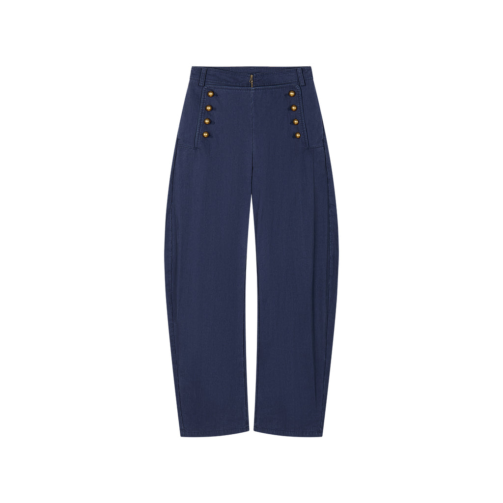 Vintage Romantic Military Pants