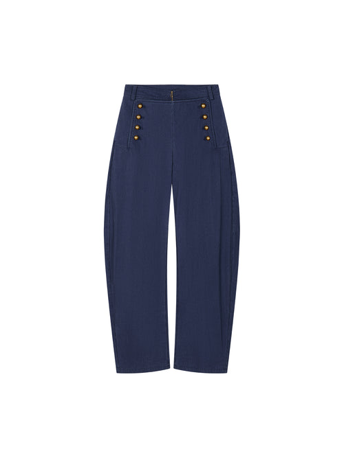 Vintage Romantic Military Pants