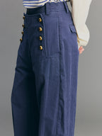 Vintage Romantic Military Pants