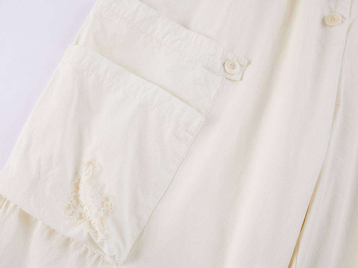 Beaded Rose Embroidered Pants