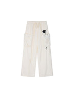 Beaded Rose Embroidered Pants