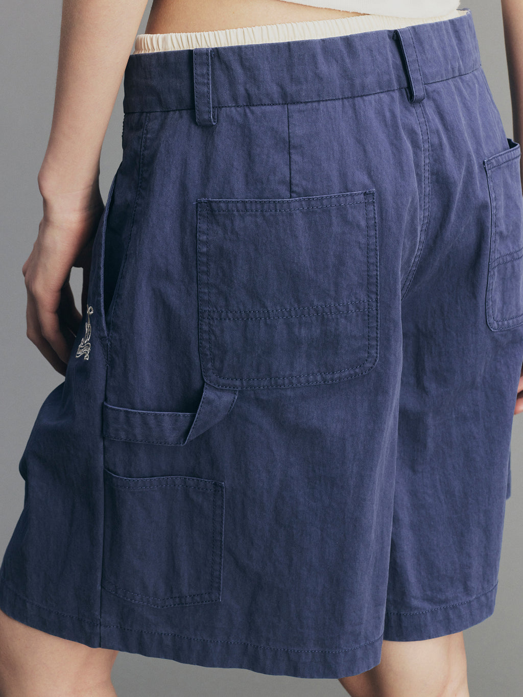 Faux Layer Cherry Shorts