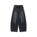 Rock Distressed Balloon Jeans