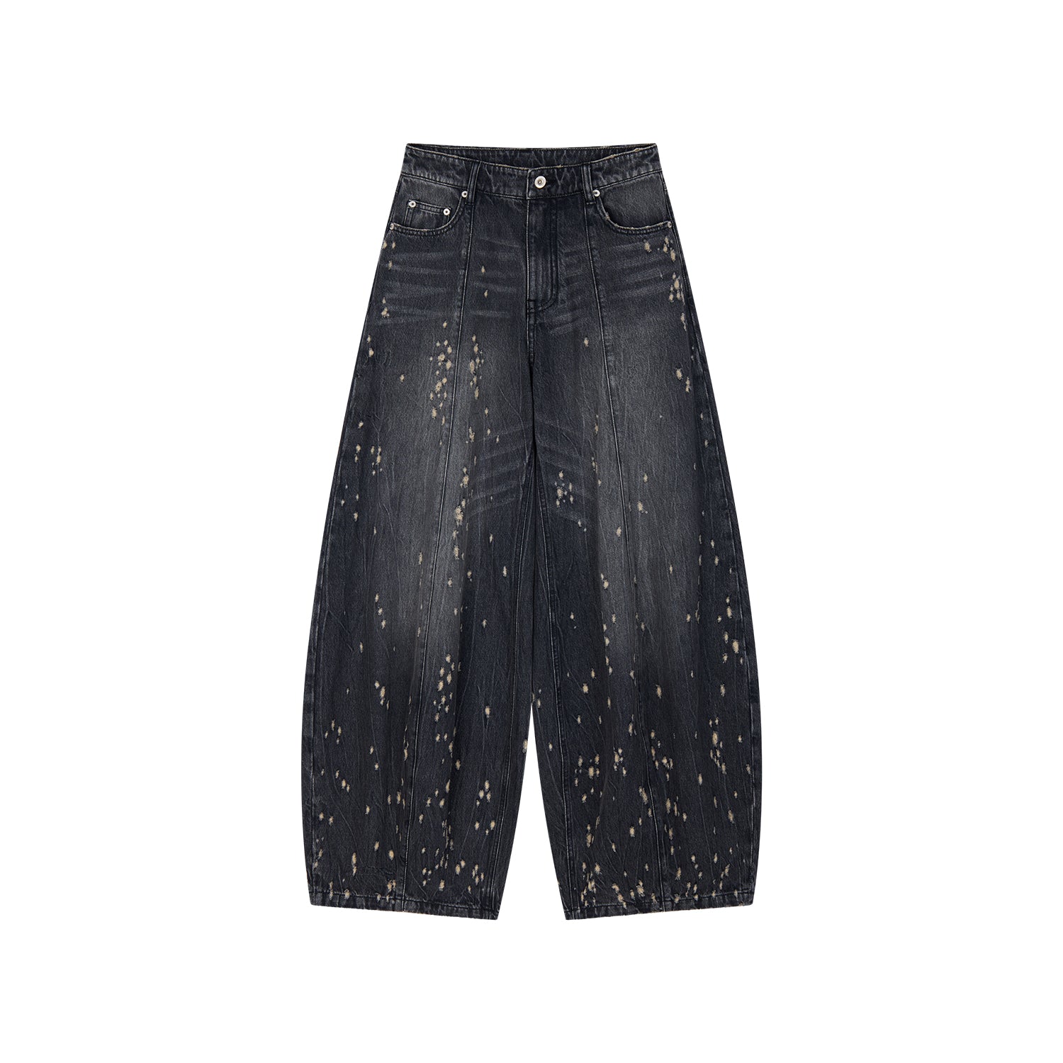 Rock Distressed Balloon Jeans
