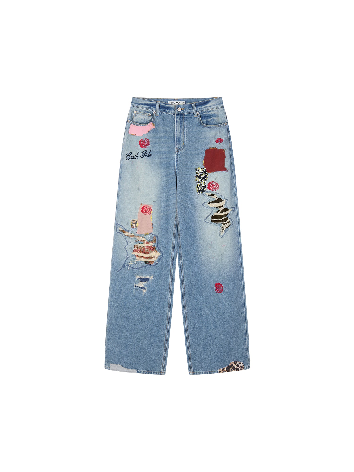 ぽっちゃまオーダーページ Vintage Patchwork Remake Jeans