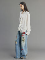 Vintage Patchwork Remake Jeans