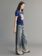 Vintage Gradient Jeans