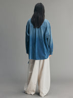 Vintage Romantic Lace Cargo Shirt