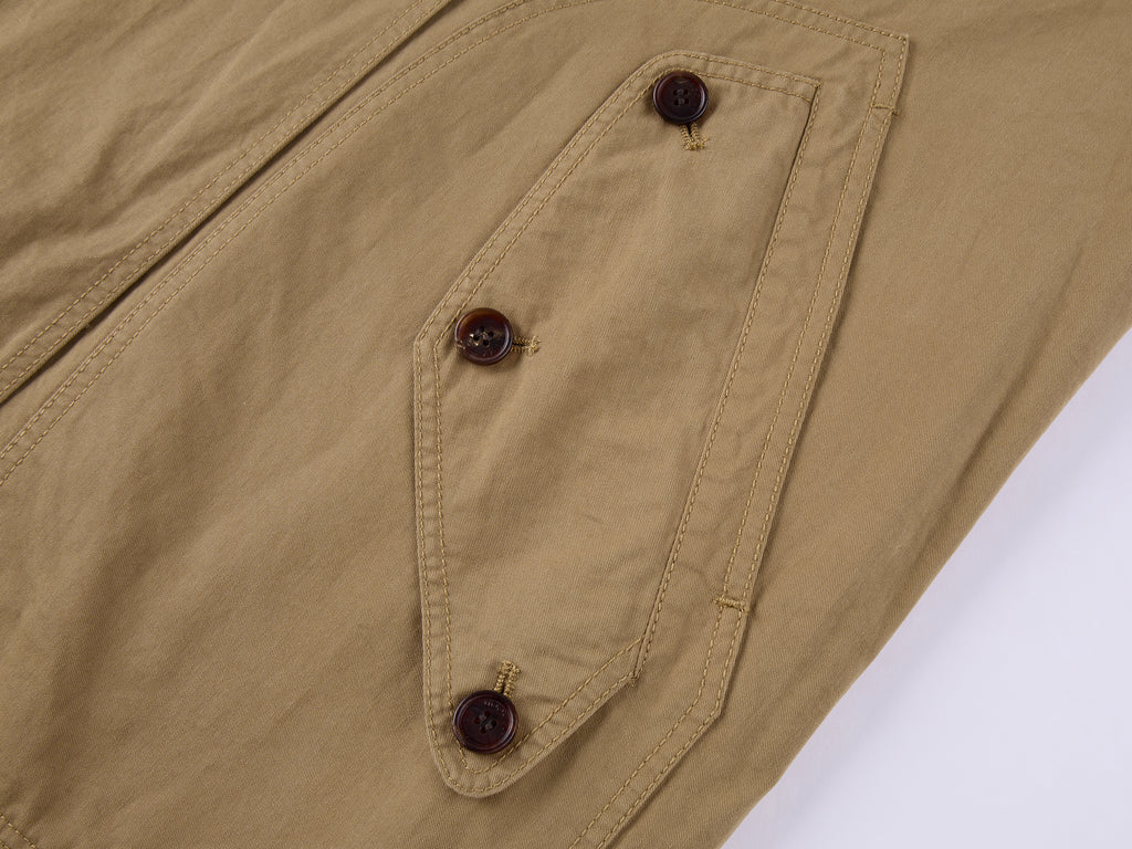 Relaxed Vintage Cotton Trench Coat