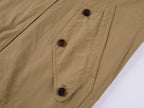 Relaxed Vintage Cotton Trench Coat