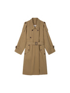 Relaxed Vintage Cotton Trench Coat