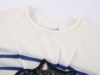 Fun Black Cat Striped Sweater