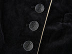 Napoleonic Officer Velvet Baseball Jacket