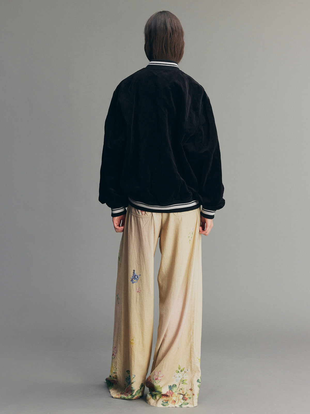 Napoleonic Officer Velvet Baseball Jacket