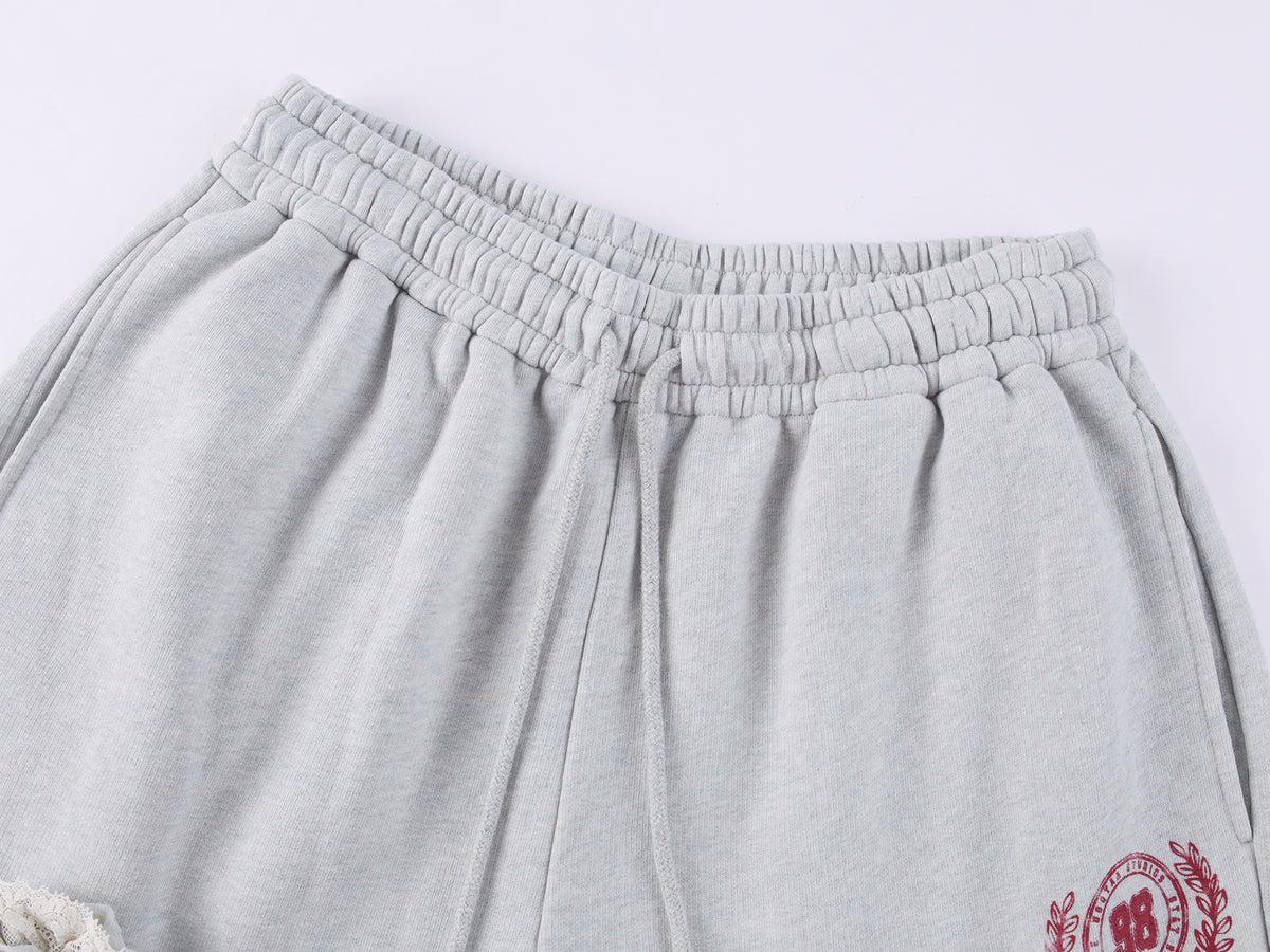 Vintage Romantic Lace Joggers