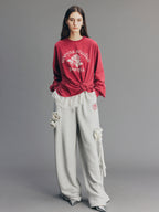 Vintage Romantic Lace Joggers