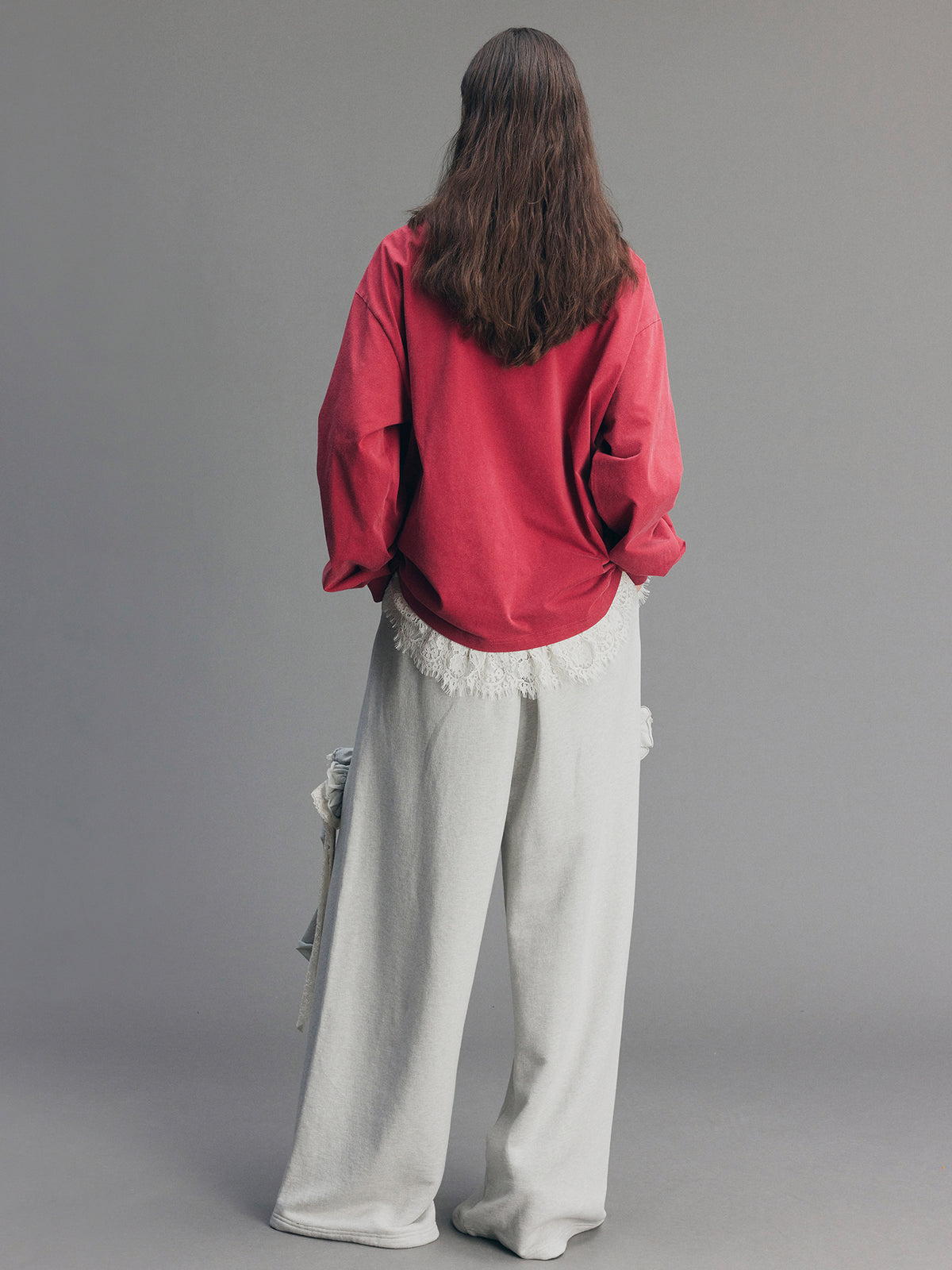 Vintage Romantic Lace Joggers