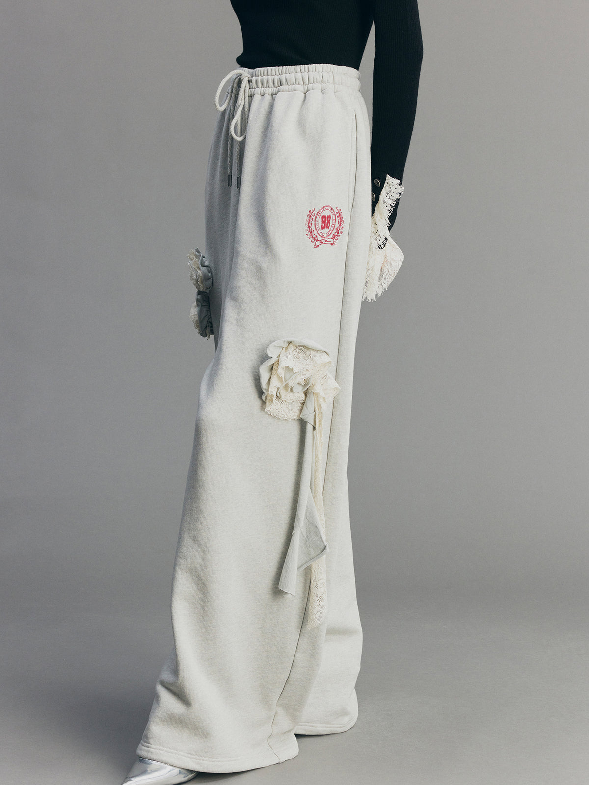 Vintage Romantic Lace Joggers