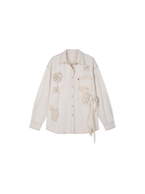 Vintage Romantic Lace Blouse Jacket