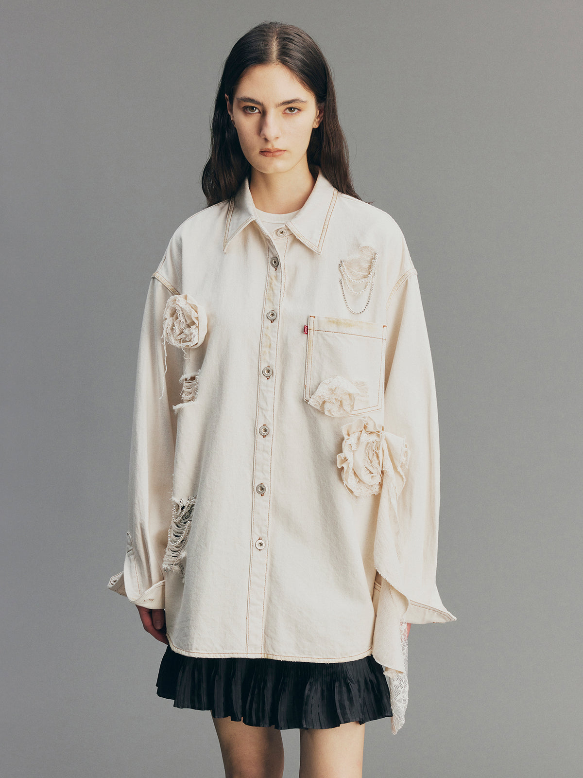 Vintage Romantic Lace Blouse Jacket