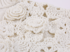 Hand-Crocheted Floral Nautical Sweater
