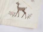 Beaded Floral Deer Embroidered Michigan Jacket