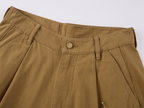 Beaded Floral Deer Embroidered Utility Shorts