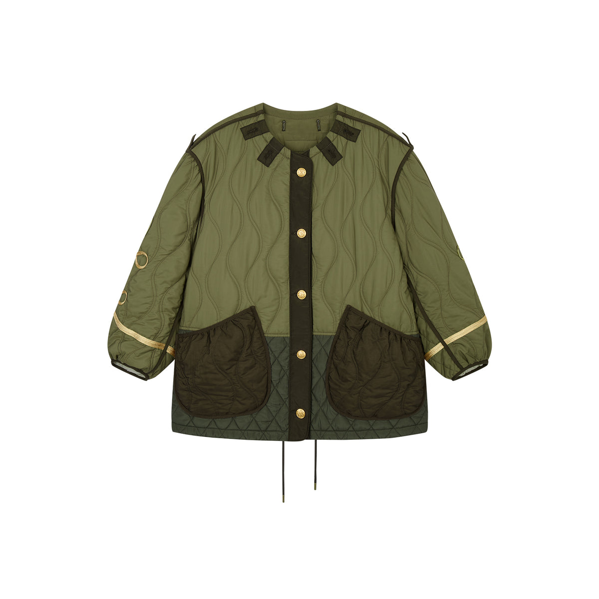 Officer Braided Quilted Liner Jacket