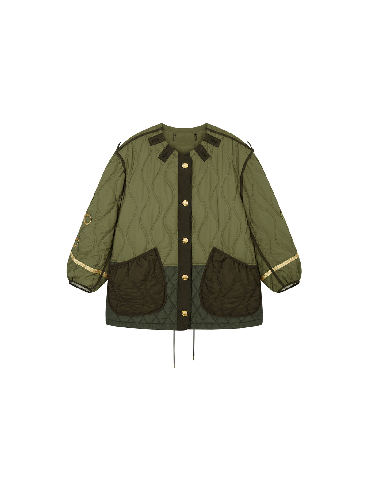 Officer Braided Quilted Liner Jacket