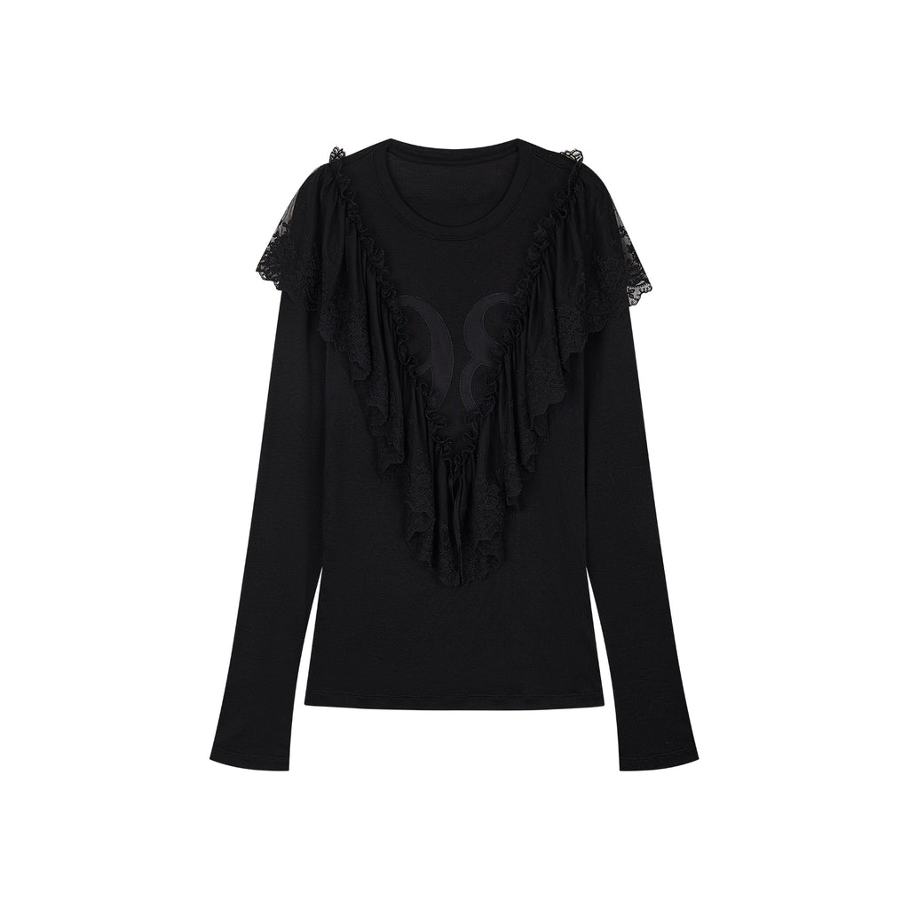 Romantic Lace Collegiate T-shirt