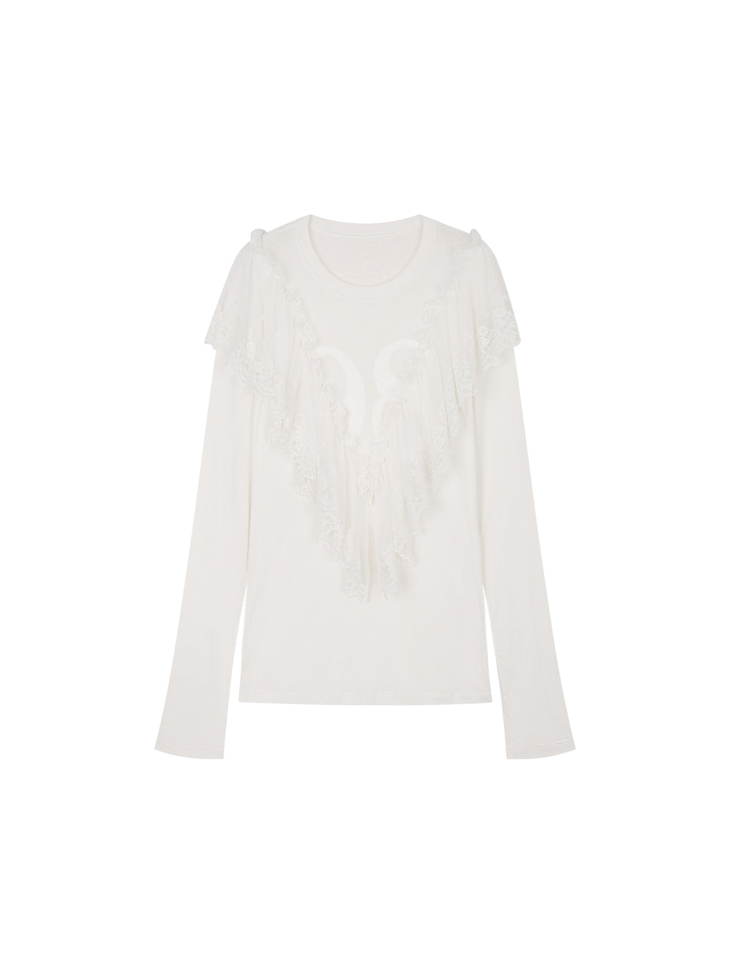 Romantic Lace Collegiate Sweatshirt