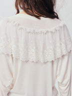 Romantic Lace Collegiate Sweatshirt