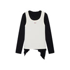 Layered Tank Style T-shirt