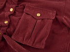 Vintage Military Braided Cord Utility Jacket