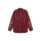 Vintage Military Braided Cord Utility Jacket