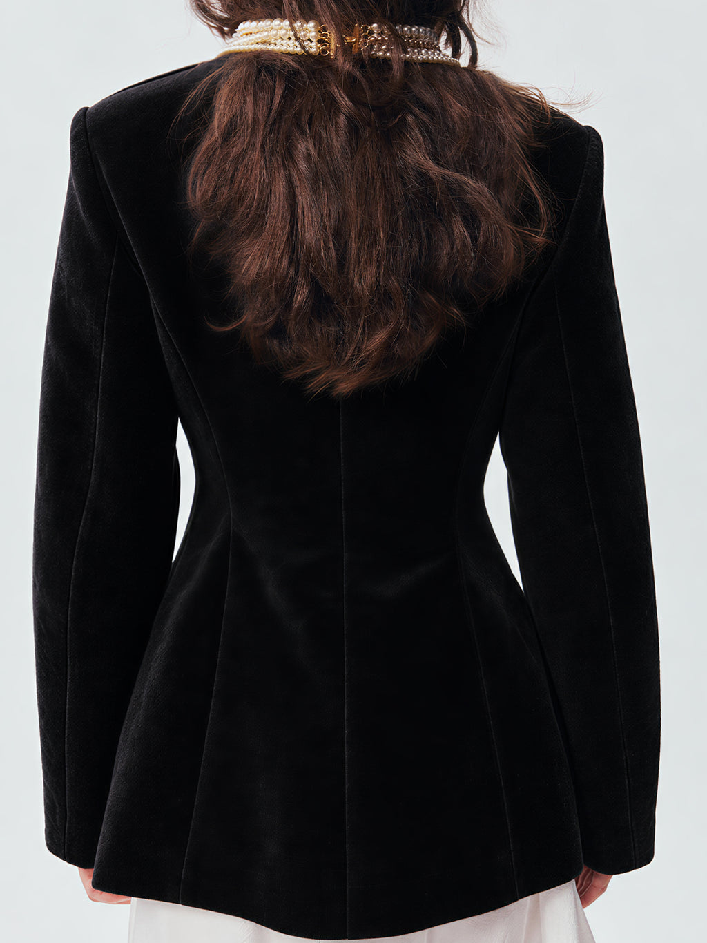 Vintage Hourglass Officer Blazer