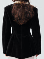 Vintage Hourglass Officer Blazer