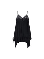 Classic Lace Panel Camisole Dress
