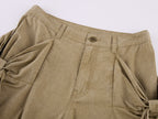 Bow Pocket Cargo Trousers