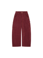 Vintage Washed Red Workwear Pants