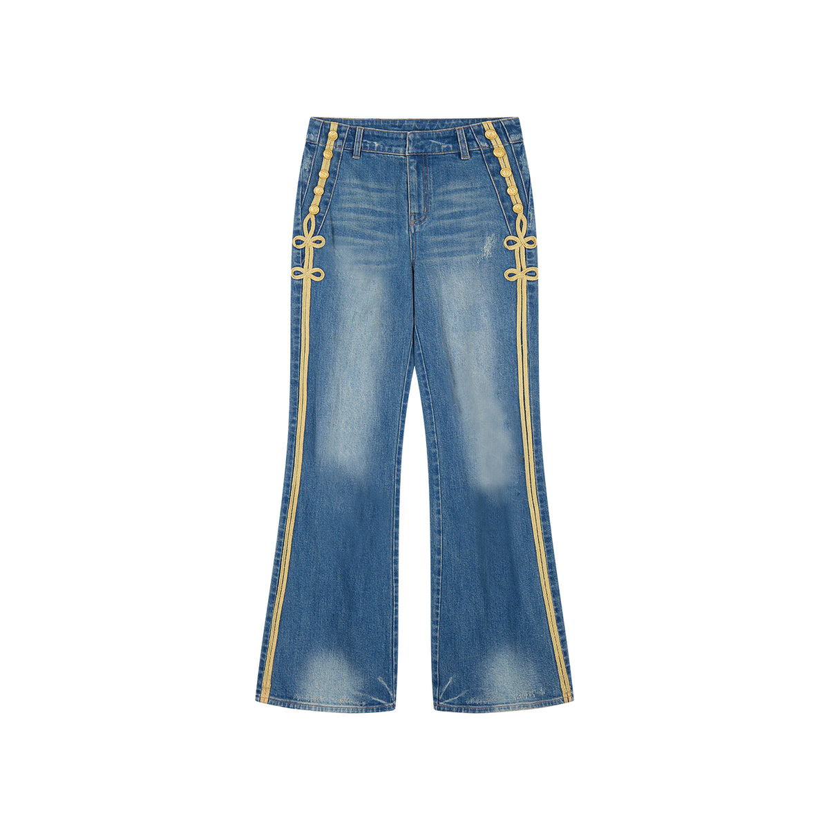 Office Gold Braid Jeans