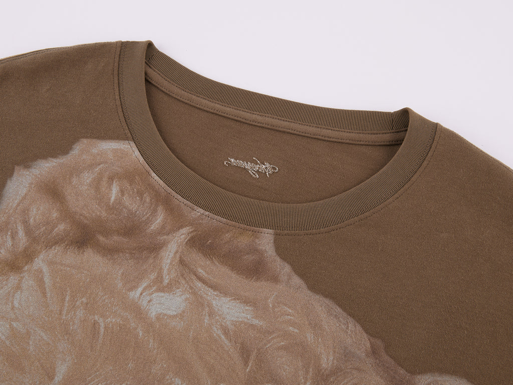 Petty Teddy Beaded Faux-Layer Sweatshirt