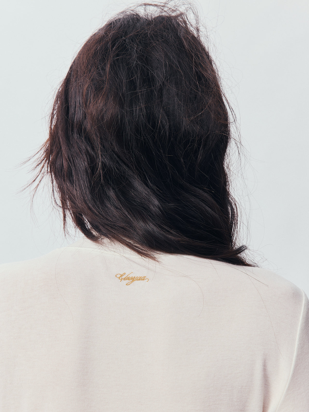 Petty Teddy Embroidered Mock Neck Top
