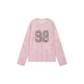 Vintage Floral Print Embroidered Sweatshirt